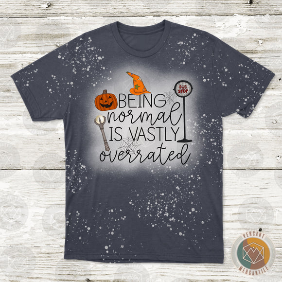 Being Normal is Vastly Overrated Halloweentown Short Sleeve T-Shirt