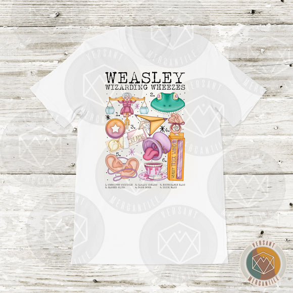 Weasley Wizarding Wheezes HP Short Sleeve T-Shirt
