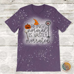 Being Normal is Vastly Overrated Halloweentown Short Sleeve T-Shirt