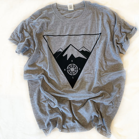 Inverted Triangle Mountain Short Sleeve Tee