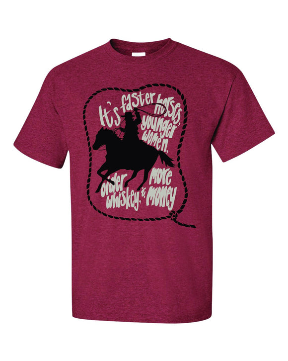 Faster Horses Short Sleeve Tee