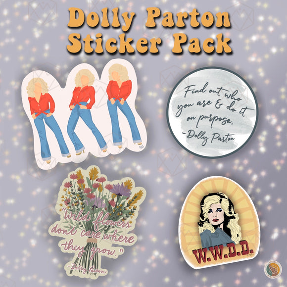 Dolly Parton Sticker Pack