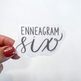 Enneagram Type Stickers