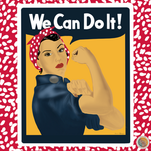 We Can Do It! Rosie the Riveter Women’s Empowerment Sticker