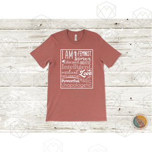 I Am Feminist Woman Unisex T-Shirt