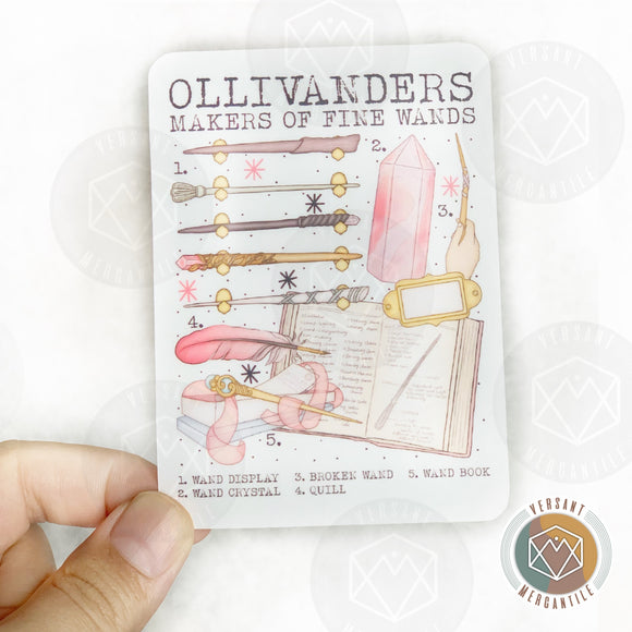 Ollivanders HP Sticker