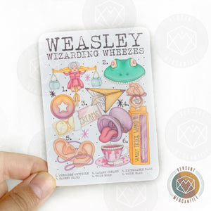 Weasley Wizarding Wheezes HP Sticker