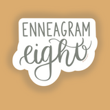 Enneagram Type Stickers