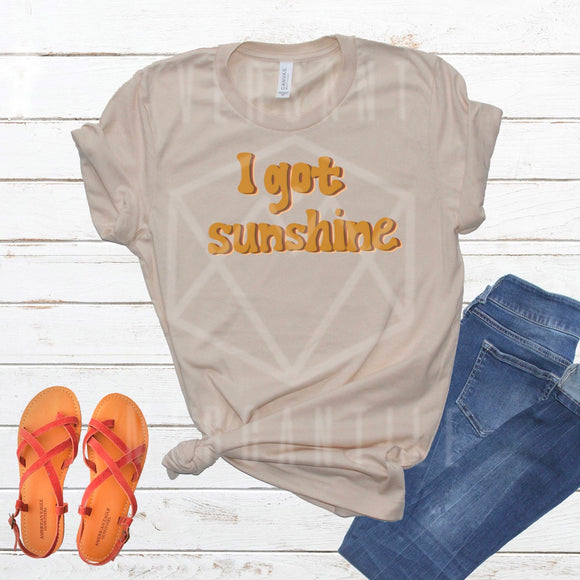 I Got Sunshine Retro T-Shirt