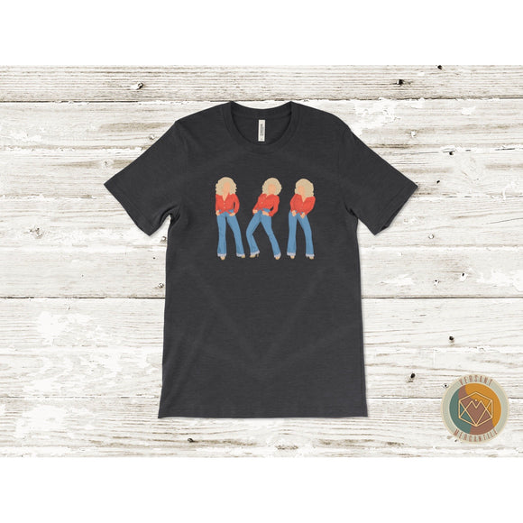 Dolly Parton Silhouette Here You Come Again T-Shirt