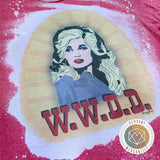W.W.D.D. Dolly Bleached Dyed T-Shirt