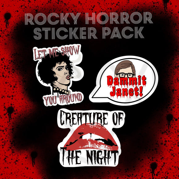 Rocky Horror Sticker Pack