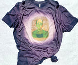 Frankenstein Be Creepy Bleached T-Shirt