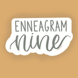Enneagram Type Stickers
