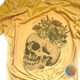 Skull I’m Not Dead. I’m Just Living In My Head. T-Shirt