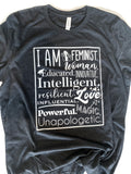 I Am Feminist Woman Unisex T-Shirt